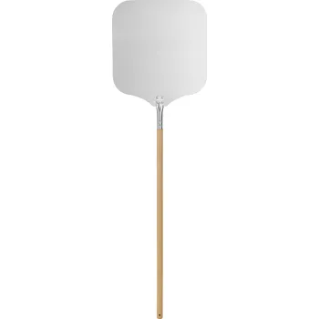 Lopata na pizzu TECHNICA Lopata na pizzu s dřevěným úchytem, čtvercová, 405x455x1420 mm | TECHNICA, Pizza Line