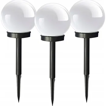 Venkovní osvětlení SOLÁRNÍ ZAHRADNÍ LAMPA LED GIRLANDA KOULE ZAPICHOVACÍ OZDOBNÁ DEKORACE 3 KS