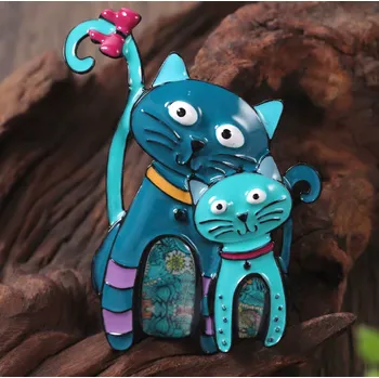 Brož B-TOP Veselá brož Kočky