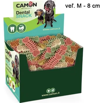 Pamlsek pro psa Camon LiscaVeg Dental Snack Dog M - Kost 8 cm