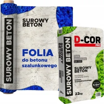 Betonová forma Architektonický beton BEDNĚNÍ provzdušněný dekorativní štuk 5-6 m2