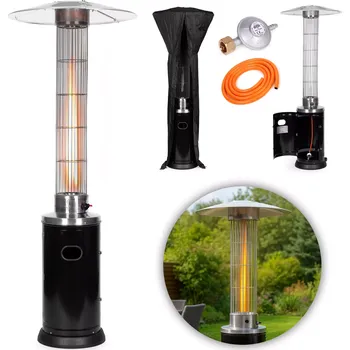 Infrazářič Plynový terasový ohřívač 9 kW se skleněnou trubkou pro zahradu MultiGarden