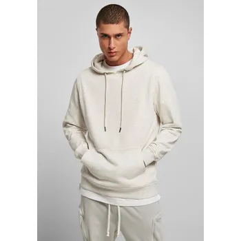 Pánská móda Základní barva Terry Hoody světle šedá Urban Classics šedá 2544701