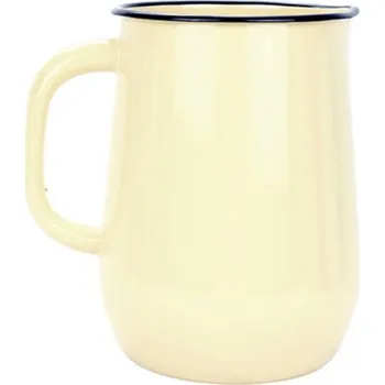 Smaltovaný džbán ø 11.5 cm - 2.5 l krémový