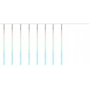 ISO 11342 Vánoční osvětlení Rampouchy 36 LED, 50 cm, IP44, 230V multicolor