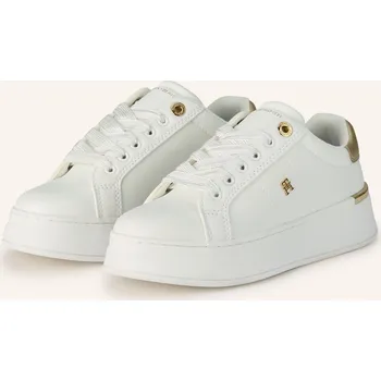 Dámské tenisky Tommy Hilfiger Dívčí Tenisky, bílá / zlatá, 36