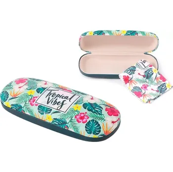 Pouzdro na brýle Pouzdro na brýle s tropickým motivem