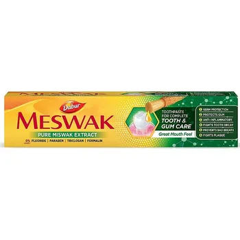 zubní pasta Dabur Zubní bylinná pasta s obsahem miswaku (meswaku) 100 g
