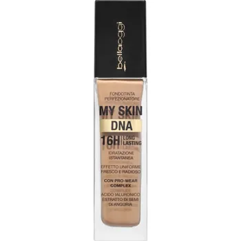 Make-up bellaoggi My Skin DNA hydratační make-up pro dokonalou pleť odstín Caramel 34 ml