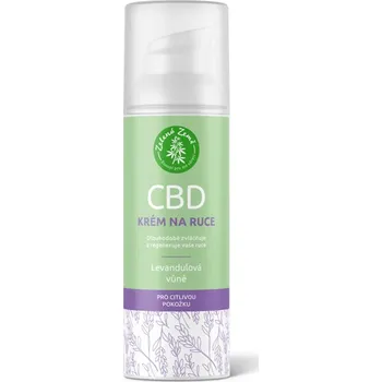 Tělový krém Zelená Země CBD krém na ruce, 75 ml