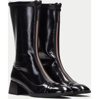 Dámská obuv Obuv Hispanitas HI222340 černé lakované kozačky na zip Velikost obuvi: 37