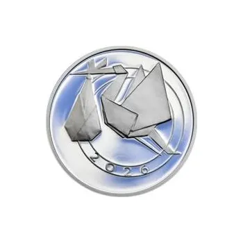 Stříbrňák k narození dítěte 2026 - 28 mm