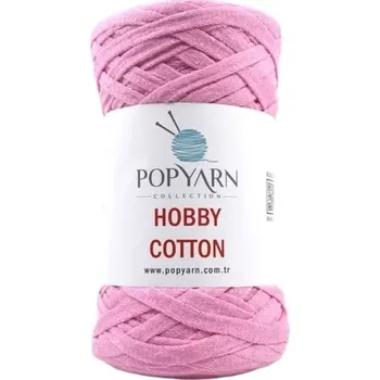 Příze POPYARN Příze Hobby cotton B6 - růžová, 250g 150m