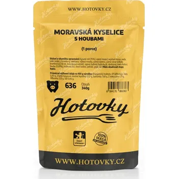 Hotové jídlo Hotovky Moravská kyselice s houbami (1 porce)