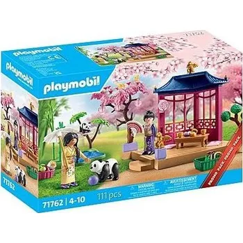 Dětské zboží Playmobil 71762 Asijská zahrada s krmením pandy