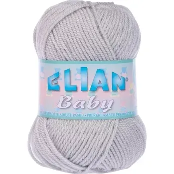 VSV Pletací příze Elian Baby 4672 - šedá