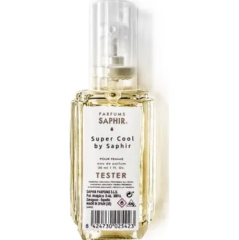 Dámský parfém SAPHIR - Super Cool Velikost: 30 ml tester, vůně pro dámy