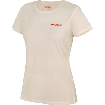 Dámské tričko Husky Dámské bavlněné triko Tee Walker L L, beige