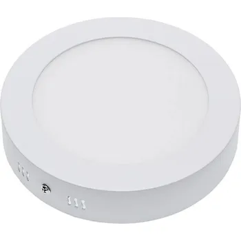 LED osvětlení Optonica 12W LED SURFACE PANEL ROUND AC85-260V 50-60Hz 6000K, Studená bílá