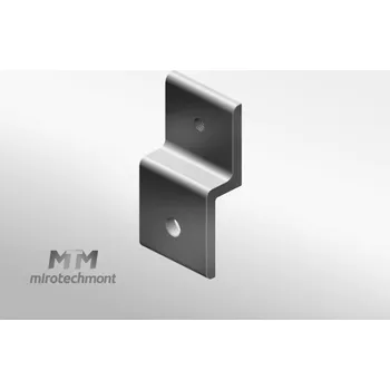 Příslušenství pro plot Držák panelu A1: 093P40N	A 24.0	H 78.0	D 9.0	T 20.0	S 16.0	t 6.0	Mřížka 40	B 40.0