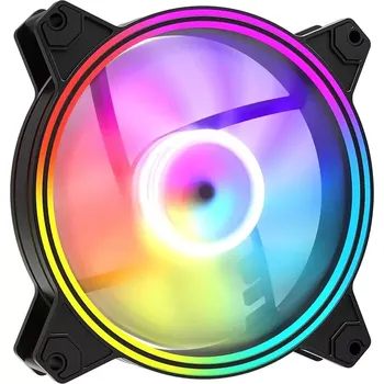 PC ventilátor ventilátor argb 120 mm černý volcano apex 120