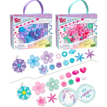 Korálek TASIA - Květinové šperky - Sada 200+ dílků na výrobu šperků