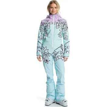 dívčí zimní kombinéza ROXY Rowley X ROXY Ski Suit BDY1 Fair Aqua Laurel Floral, XS