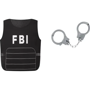 Karnevalový kostým Dětský kostým "Ledové království" / "Superhrdina" / "FBI" (FBI, 122/128)