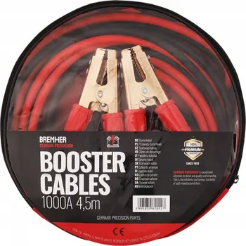 Startovací kabel STARTOVACÍ KABELY 1000A 4,5M ELEKTRICKÝ PRŮŘEZ 25MM2