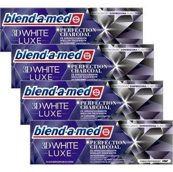 zubní pasta Blend-a-med pasta 3D White Lux Charcoal 4x75ml