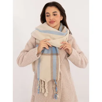 Šála Wool Fashion Italia Šála -AT-SZ-2315.33 - výprodej Barva: Béžová, Velikost: UNI