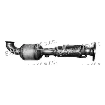 Výfukový systém Ford S-Max 2.0 TDCi Montážní katalyzátor výfuku 1080433-1