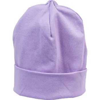Čepice AND Dětská čepice z úpletu - fialová, 3r-5l