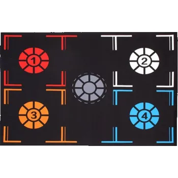 podložka na cvičení Basketball Mat V2 tréninková podložka 90 x 60 cm, Balení 1 ks