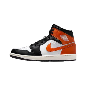 Pánská móda Air Jordan Jordan 1 Mid "Black Toe Starfish" Velikost: 42