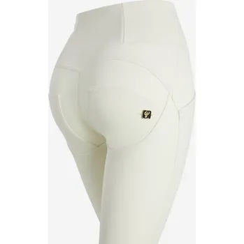 Dámské oblečení Freddy kalhoty WR.UP® v lily bílé barvě, vysoký pas na zip, super skinny střih na zip, 7/8 délka Vybraná velikost: S