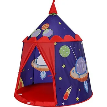 Dětský stan SONGMICS Hrací stan, 101x101x120cm, modrý Hrací stan