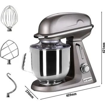 Kuchyňský robot GGM Gastro RMF7B-GG šedý/zlatý
