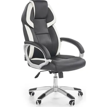 Kancelářské křeslo TAKENO, černo-bílá + vyzvednutí ZDARMA