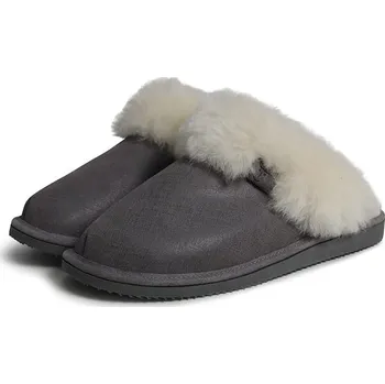 Pánské pantofle Boty Kaiser Naturfellprodukte Grau 3067538 40