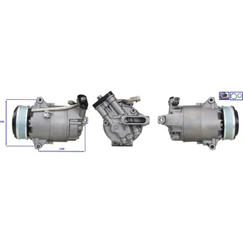 Klimatizace automobilu Kompresor, klimatizace LUCAS ACP346