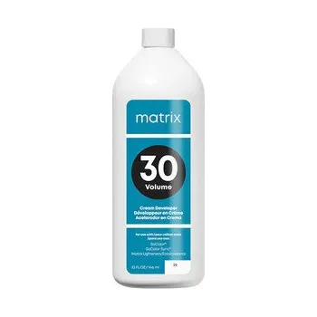 Barva na vlasy Matrix SoColor Cream Oxidant krémový vyvíječ 1 l, 30 Vol. 9%