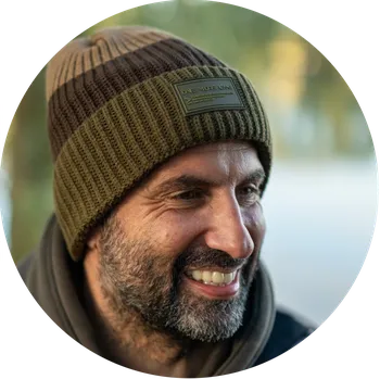 Rybářské oblečení One More Cast Čepice Three Wraps Striped Beanie