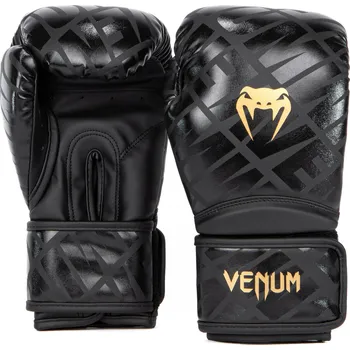 Boxerské rukavice Venum Contender 1.5 XT Boxing Gloves - Black/Gold Velikost: 14oz