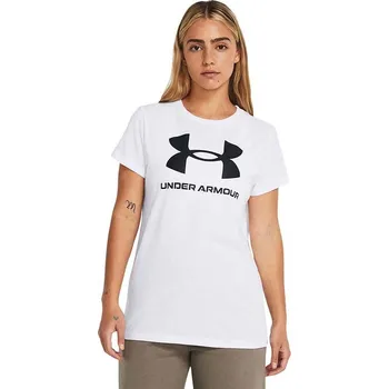 Dámská móda Tričko Under Armour Weiß 911790 S