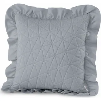Polštář TULIA 45x45cm šedá MyBestHome Varianta: Povlak na polštář, 45x45 cm