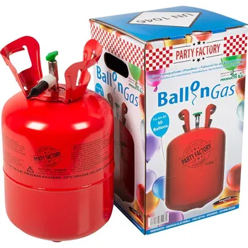 Helium do balónku Helium pro 30 balónků 0,25 m3