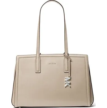 Kabelka Michael Kors Laila medium tote kožená kabelka béžová + doprava zdarma