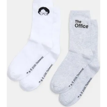 Sinsay - Sada 2 párů ponožek The Office - vícebarevná - 852EL-MLC - 852EL-MLC-39R