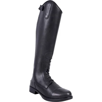 Jezdecká obuv QHP Boty jezdecké Julia QHP, širší lýtko, dámské, černé 35